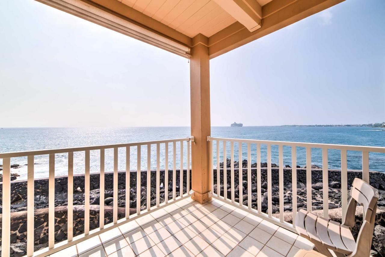Oceanfront Kailua-Kona Townhome With Pool And Views! Екстер'єр фото