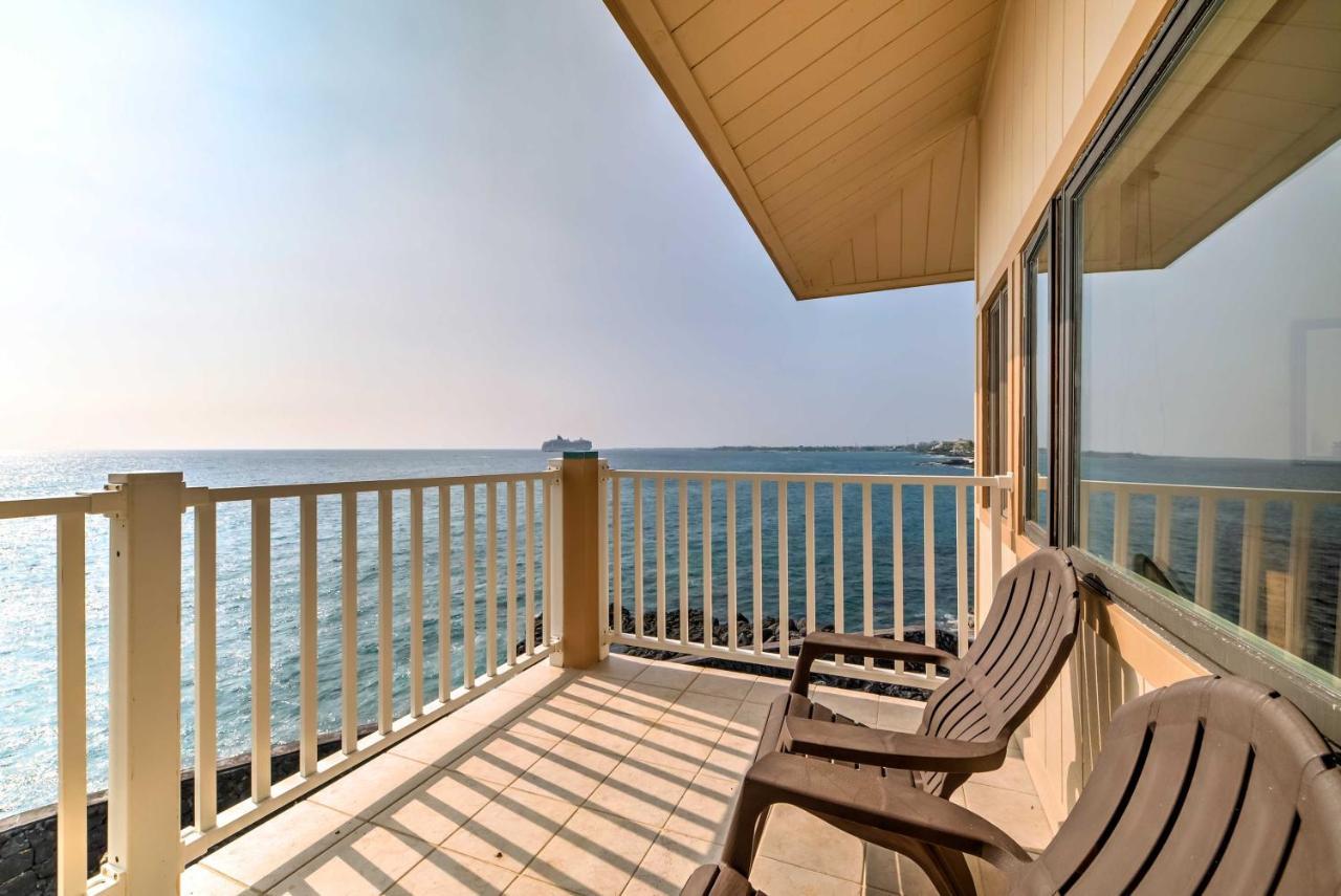 Oceanfront Kailua-Kona Townhome With Pool And Views! Екстер'єр фото