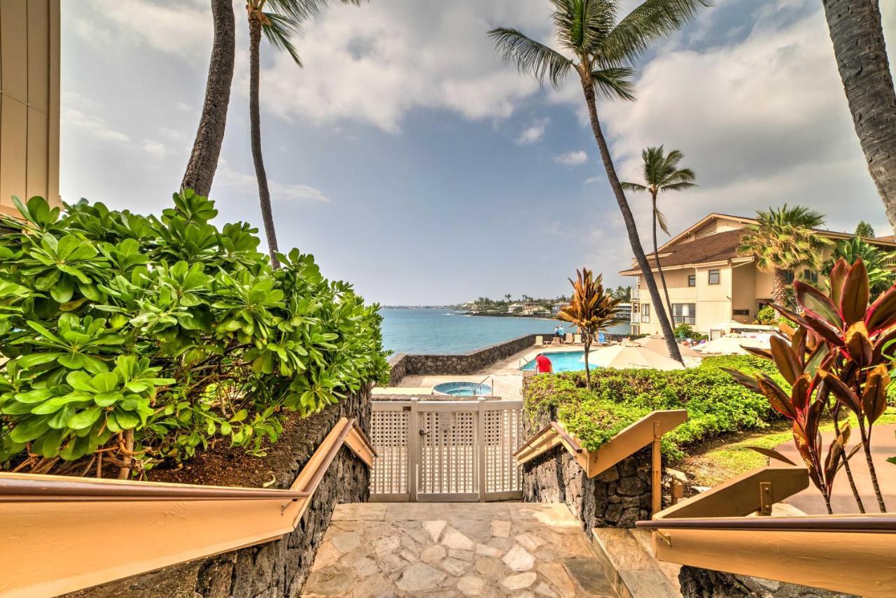 Oceanfront Kailua-Kona Townhome With Pool And Views! Екстер'єр фото