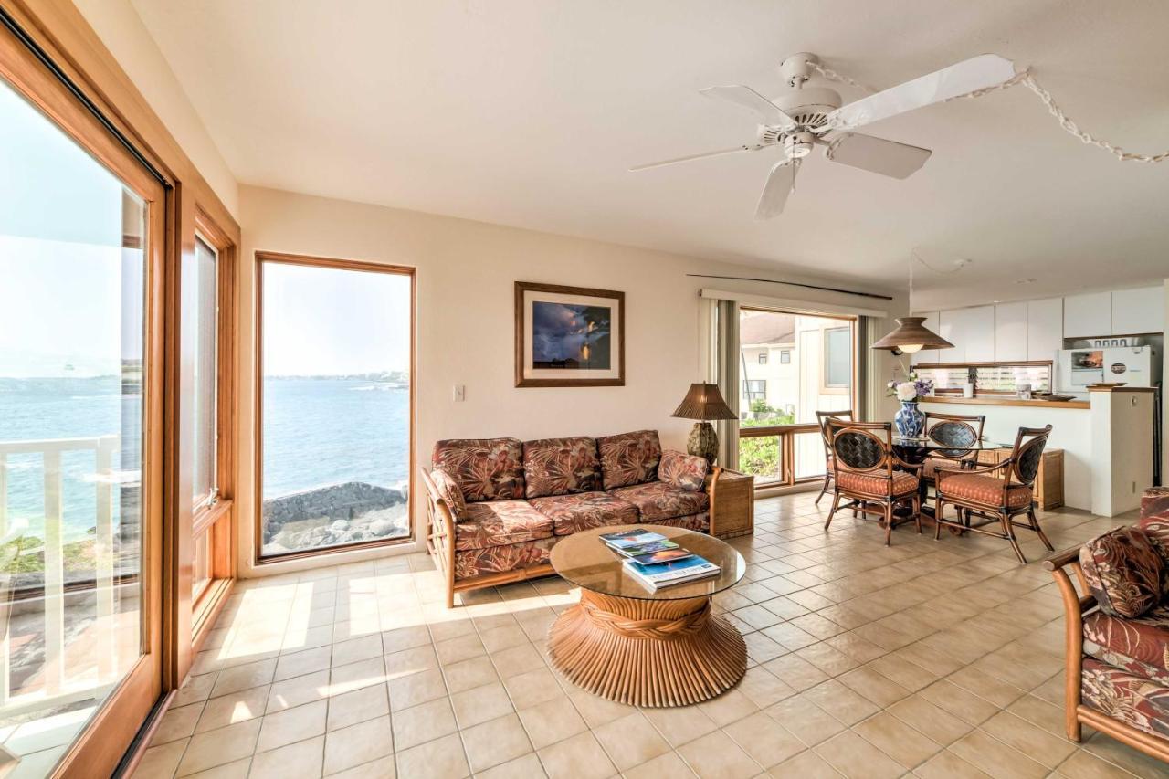 Oceanfront Kailua-Kona Townhome With Pool And Views! Екстер'єр фото