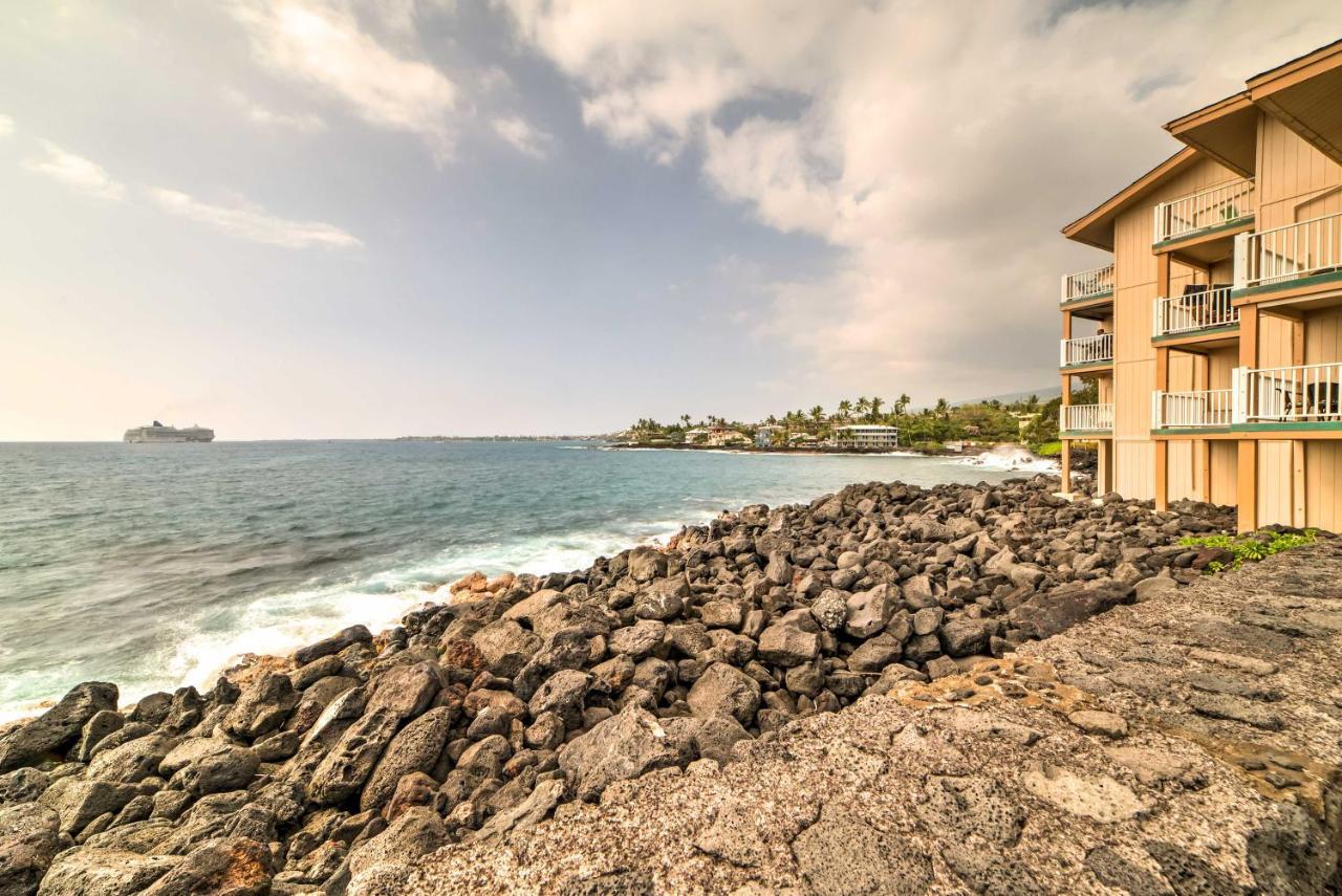 Oceanfront Kailua-Kona Townhome With Pool And Views! Екстер'єр фото